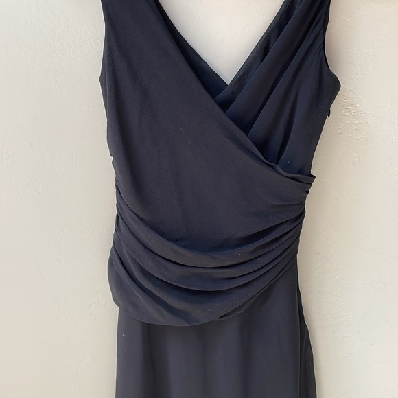 J. Crew Dress Size petite small 100% silk chiffon - Picture 2 of 6